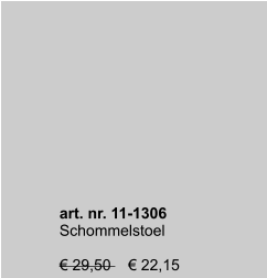 art. nr. 11-1306 Schommelstoel  € 29,50    € 22,15